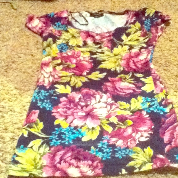 Forever 21 floral print dress