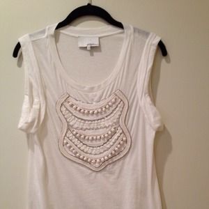 Sold in bundle. 3.1 Philip Lim Embellished Top