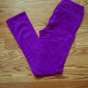 Purple Skinny leg Tripp Jeans