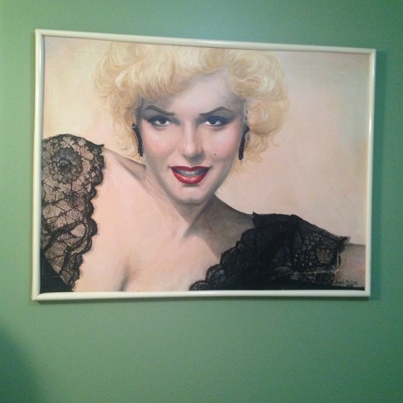 Marilyn Monroe Oil Painting