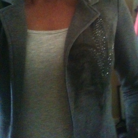 Open front blazer