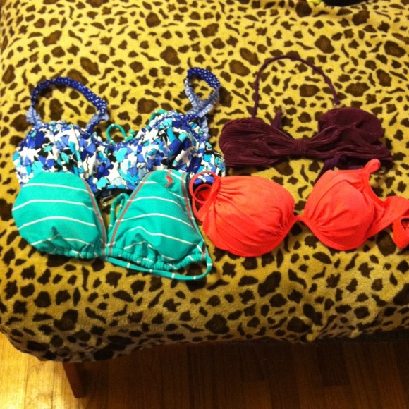 Traded!!!!! Bathing suit top bundle