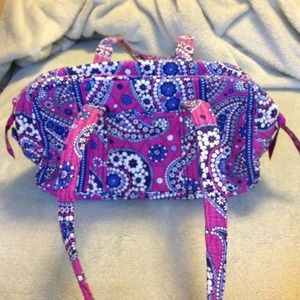 Vera Bradley bag in boysenberry