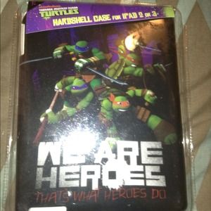 Ninja turtle Hard shell case for iPad 2 or 3