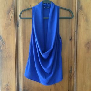 Royal Blue Sleeveless Top