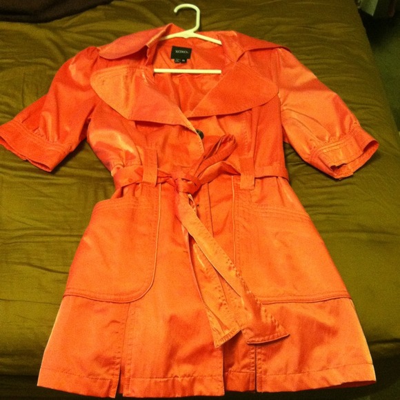 Beautiful coral coat