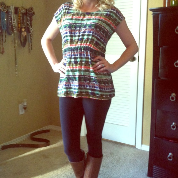 Forever 21 tribal print shirt