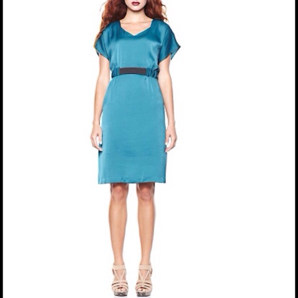 Cap-Sleeve Dress with Elastic Waist - Picture 3 of 3