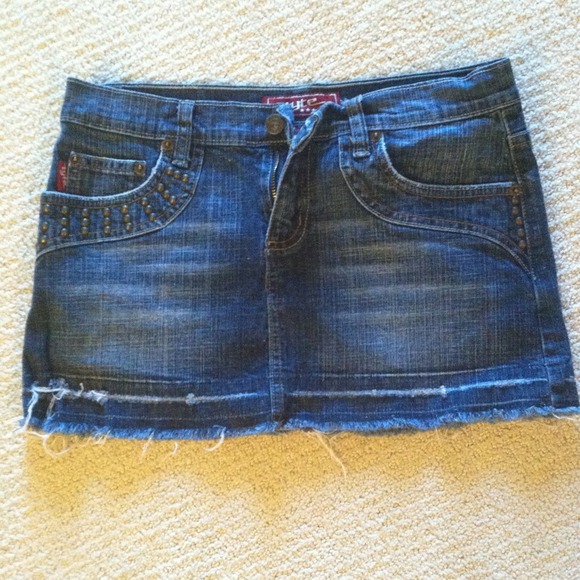 Jean skirt