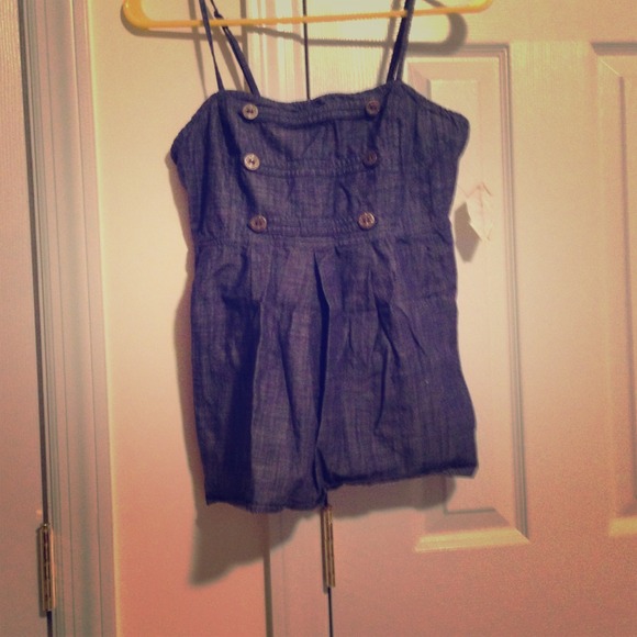 💋SOLD💋 Sailor style tank. Runs small.