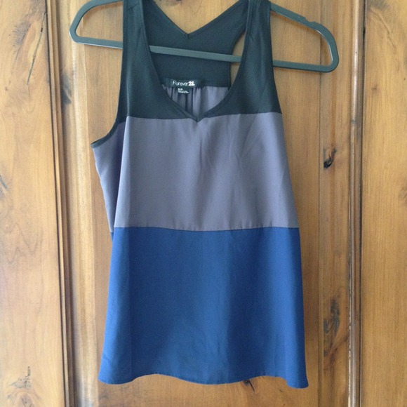 Colorblock Forever 21 Tank