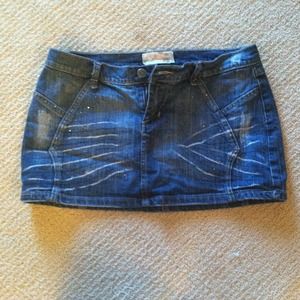 Jean skirt!!