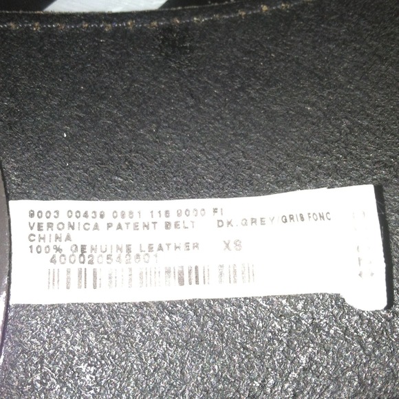 Club Monaco Veronica Patent Leather belt - Picture 3 of 4