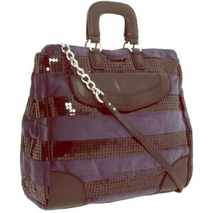 💚REDUCED💚Juicy Couture Dame Sequin Striped Bag
