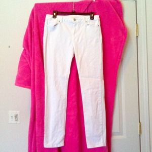 Michael Kors white denim size 8