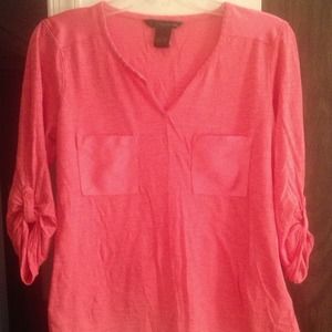 Calvin Klein 3 quarter sleeve shirt