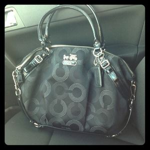 Coach Sophia optic dot C satchel