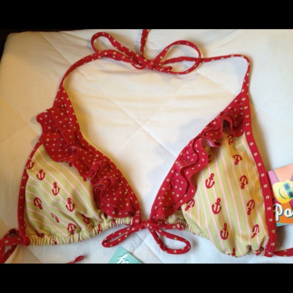 Nautical string bikini - Picture 2 of 4