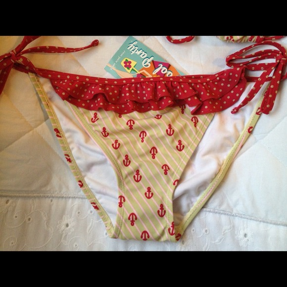 Nautical string bikini - Picture 3 of 4