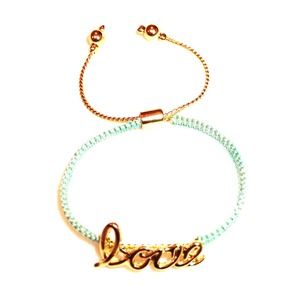 Mint Love Bracelet