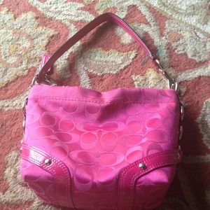 Coach purse. Pink.