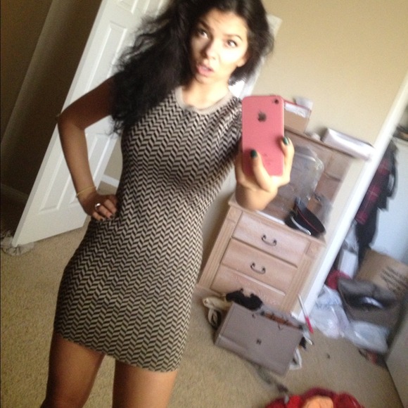Armani Exchange Print Dress