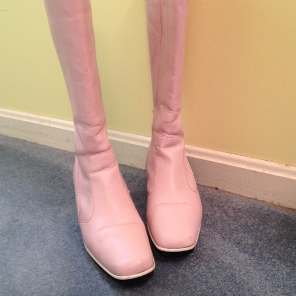 Boots - HOLD for  @watsonsundi Vintage Pink Boots
