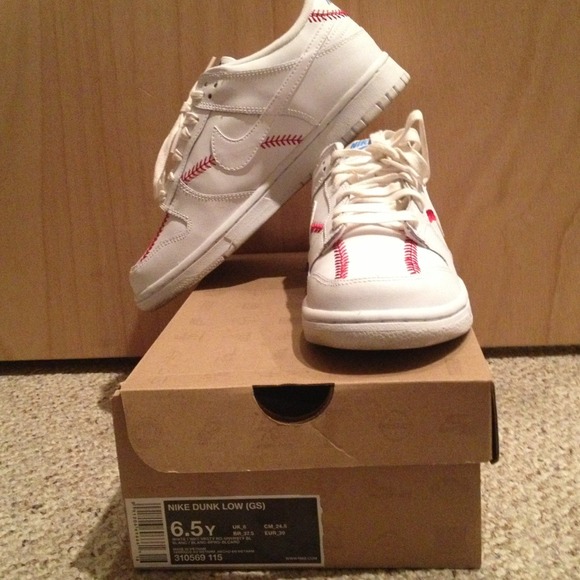 Nike Shoes - Baseball inspired Nike Dunk's