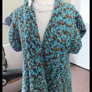 New Handmade Crochet Sweater Wrap