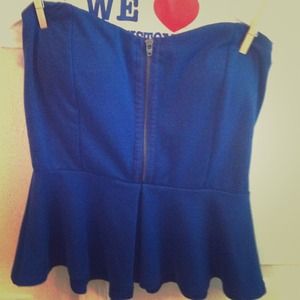 ✨Reduced✨Peplum shirt