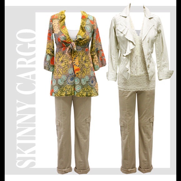 CAbi skinny cargo NWT SIZE 6 spring 2012