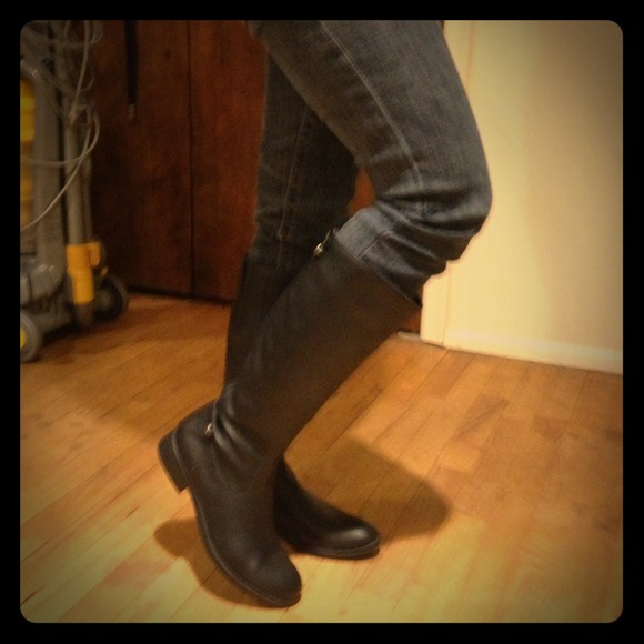 NWOT black riding boots