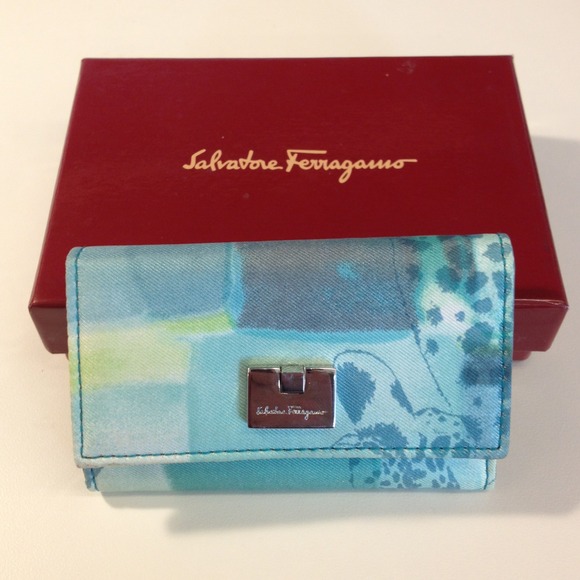 Reduced$$!!  Ferragamo key holder, card wallet