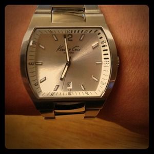 Kenneth Cole silver watch