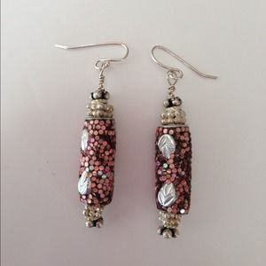 Pink Sparkles  earrings