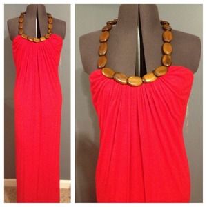 *Traded* F21 Halter Dress.