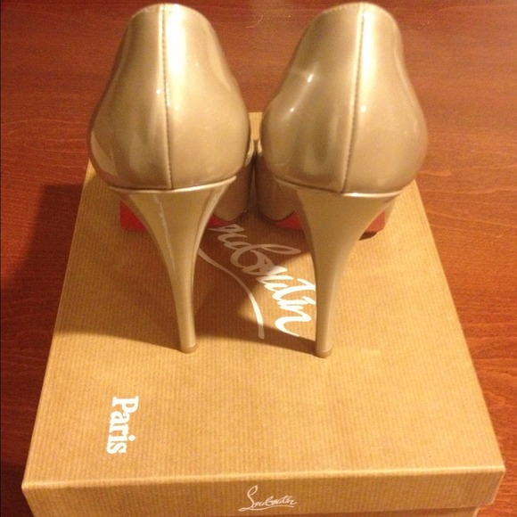 Christian Louboutin Very Prive 120 Metal Patent - Picture 2 of 4