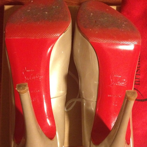 Christian Louboutin Very Prive 120 Metal Patent - Picture 4 of 4
