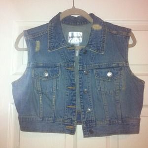 Cropped Denim Jacket