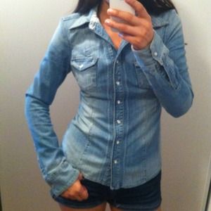 Guess jeans stretch shirt/top reserved