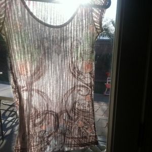 Cute see through top (: