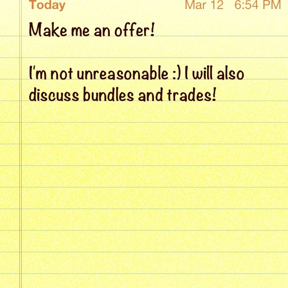 Make me an offer