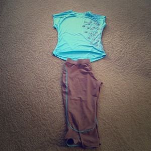 Nike women's yoga/ workout set.