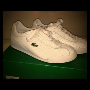 Lacoste sneakers- mint condition!