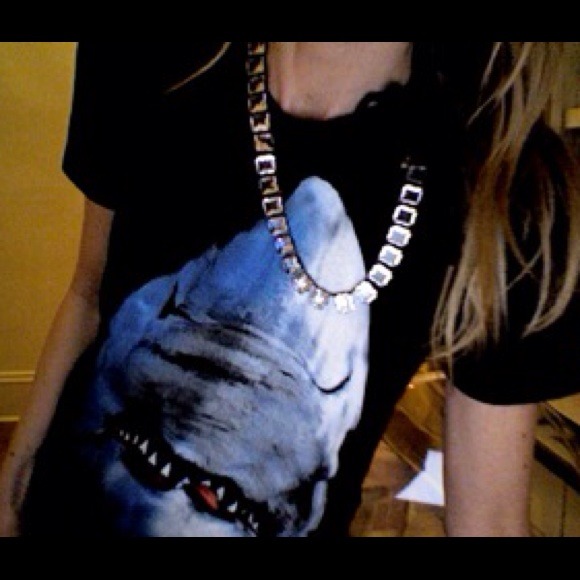 Super Glam Large rhinestone necklace - Picture 4 of 4