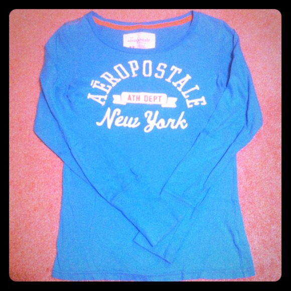 Aeropostale bright blue long sleeve