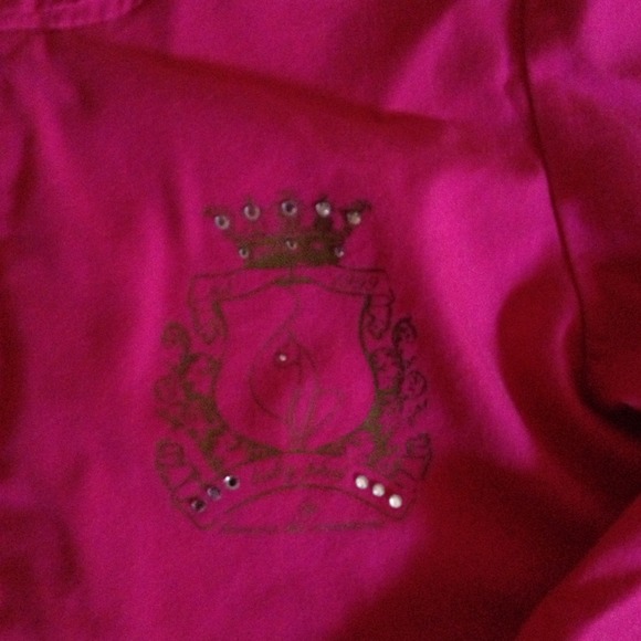 Baby Phat Scrub Top Pink. - Picture 3 of 4