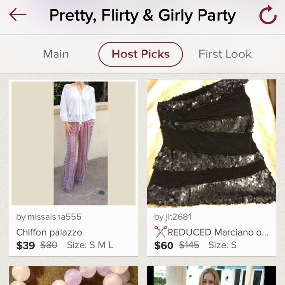 🎉HOST PICK🎉 Marciano one shoulder top - Picture 4 of 4