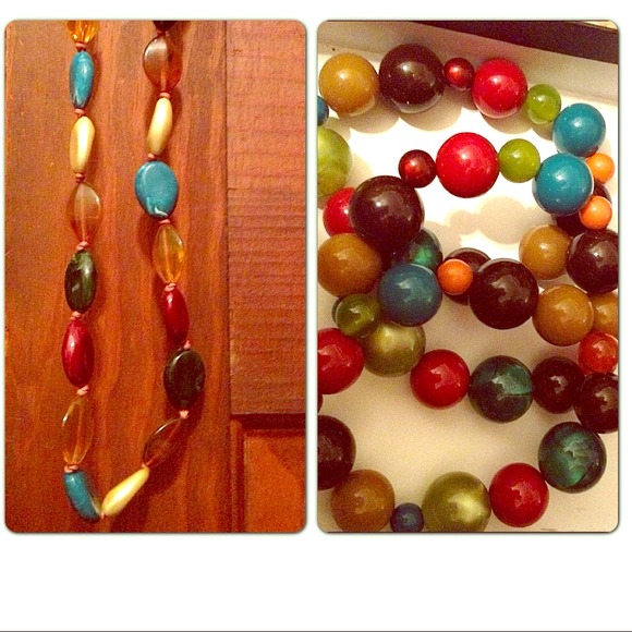 Necklace & three bracelets package