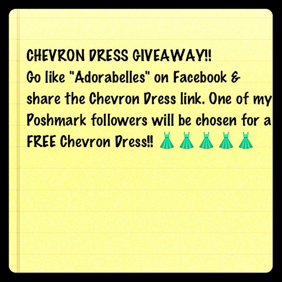 Dresses & Skirts - FREE Chevron Dress